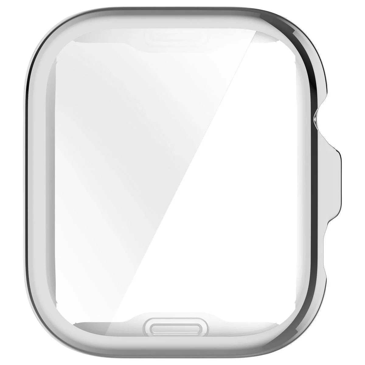 Schutzhülle für Huawei Watch Fit 4, Bizon Case Watch Felipe, Silbern - Image 7
