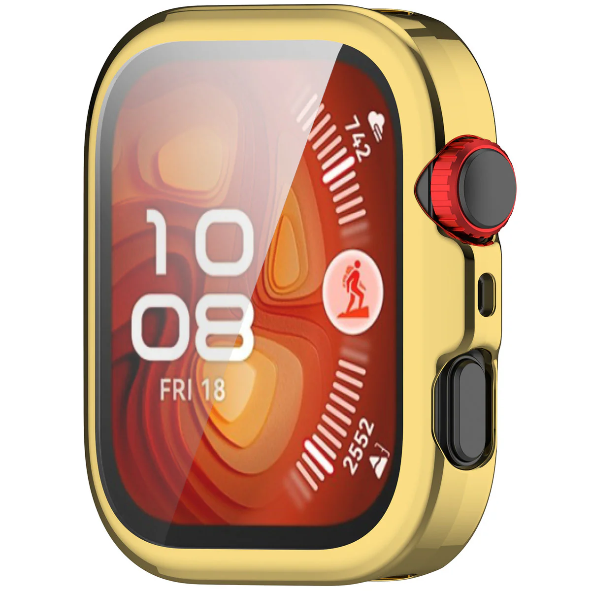 Schutzhülle für Huawei Watch Fit 4 Pro, Bizon Case Watch Felipe, Golden - Image 8