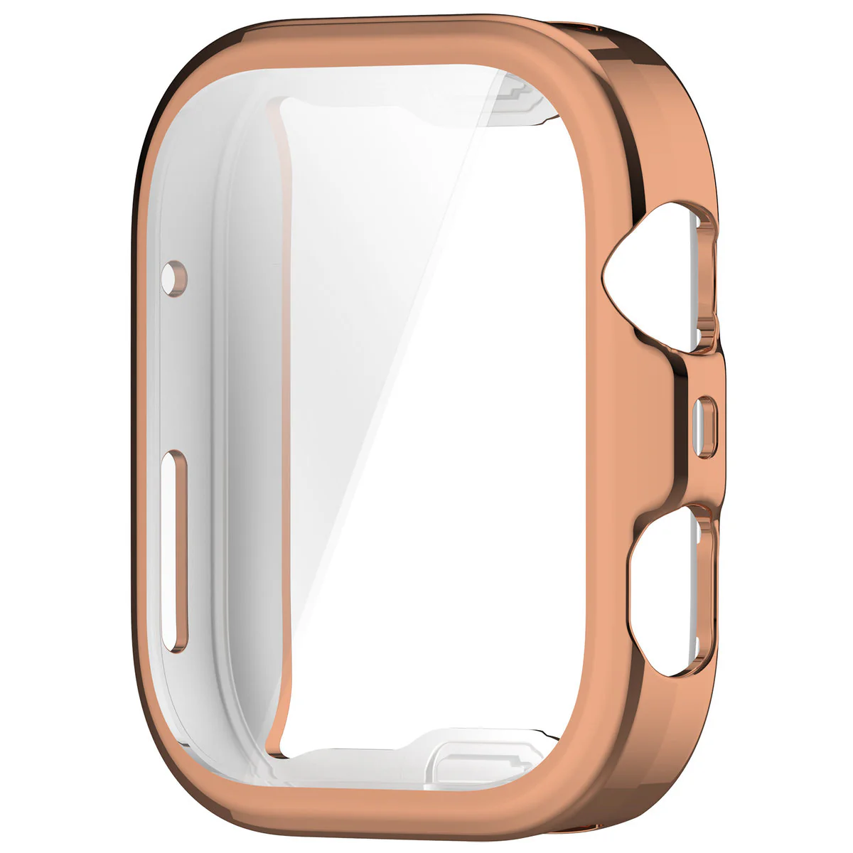 Schutzhülle für Huawei Watch Fit 4 Pro, Bizon Case Watch Felipe, Roségold - Image 3