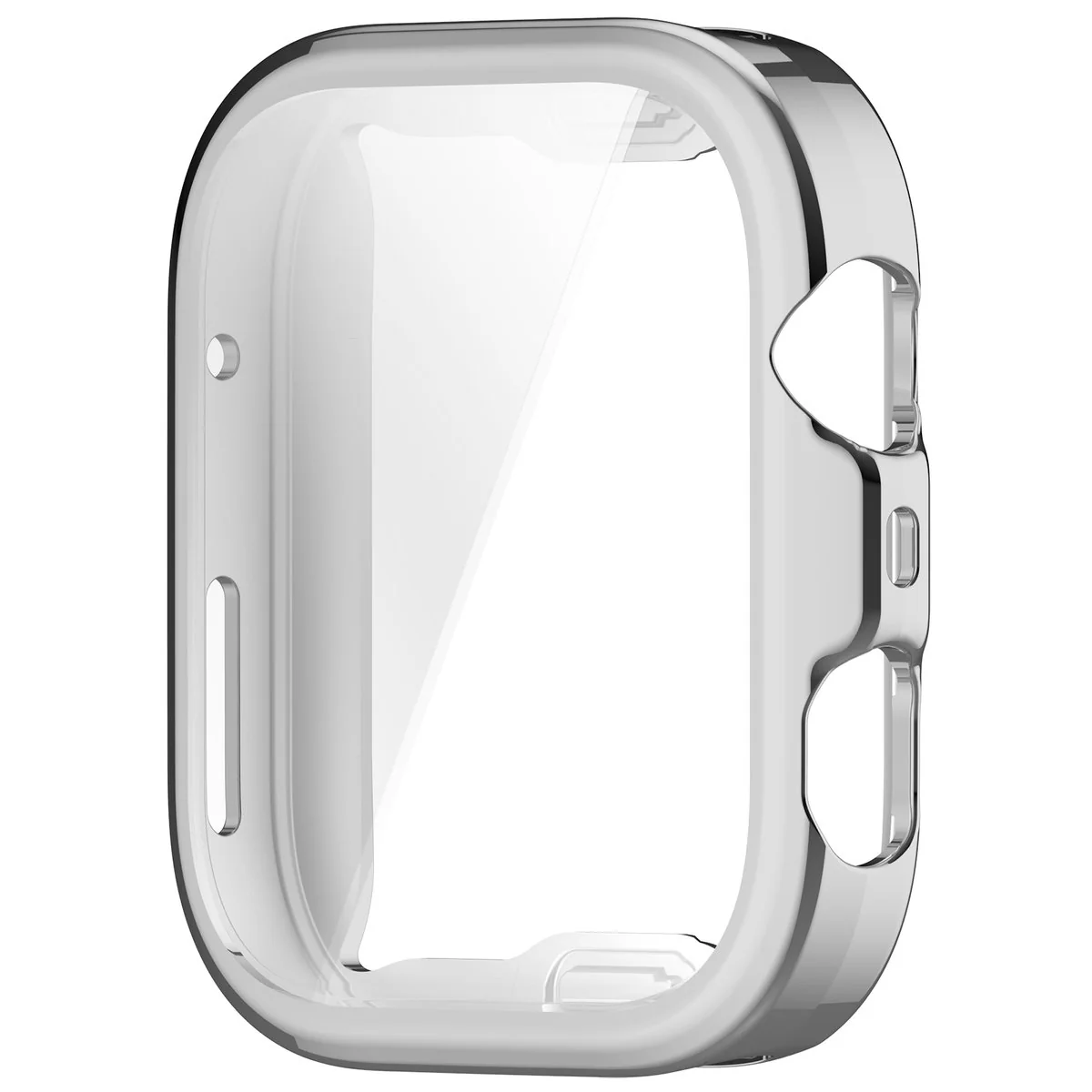 Schutzhülle für Huawei Watch Fit 4 Pro, Bizon Case Watch Felipe, Silbern - Image 3