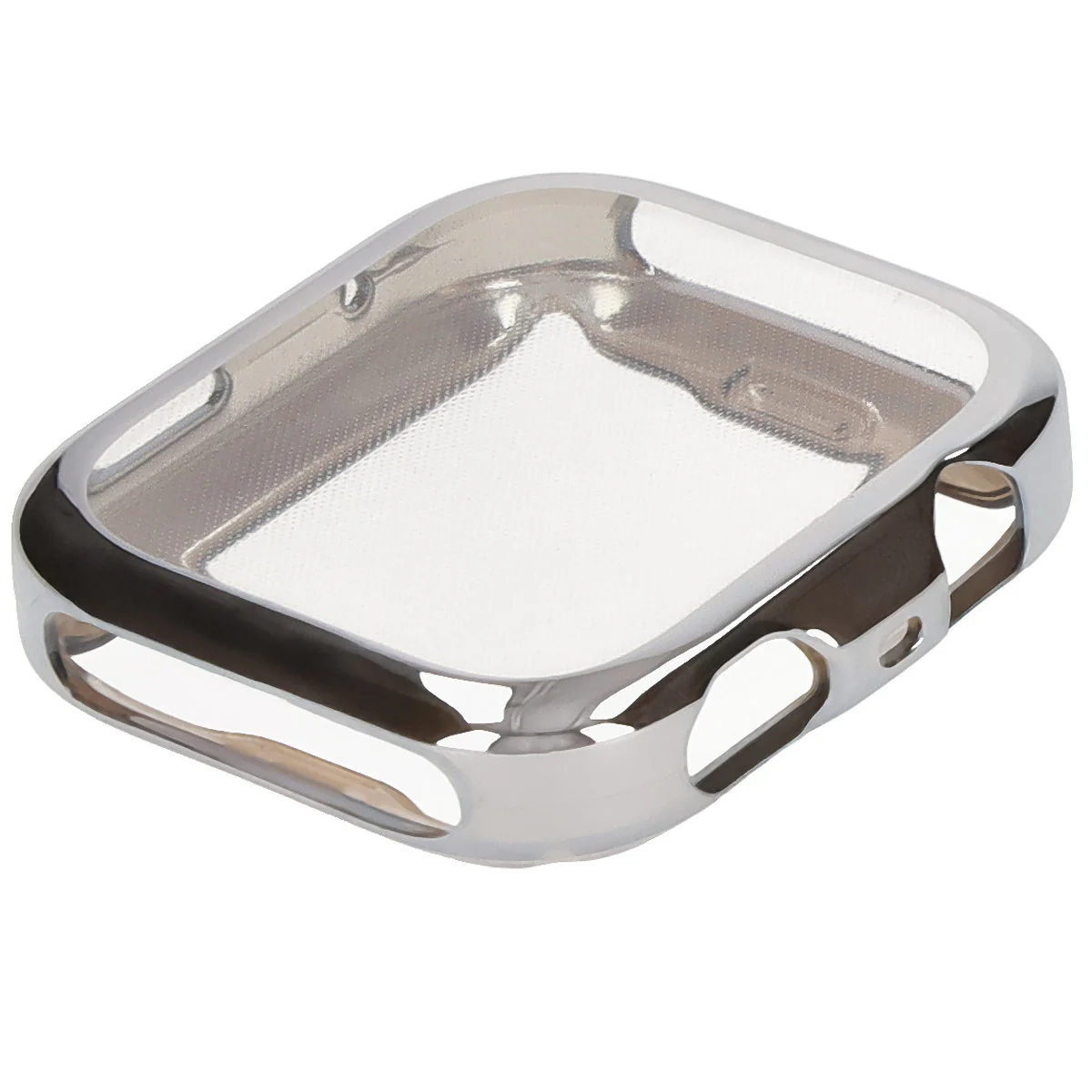 Schutzhülle für Huawei Watch Fit 4 Pro, Bizon Case Watch Felipe, Silbern - Image 4