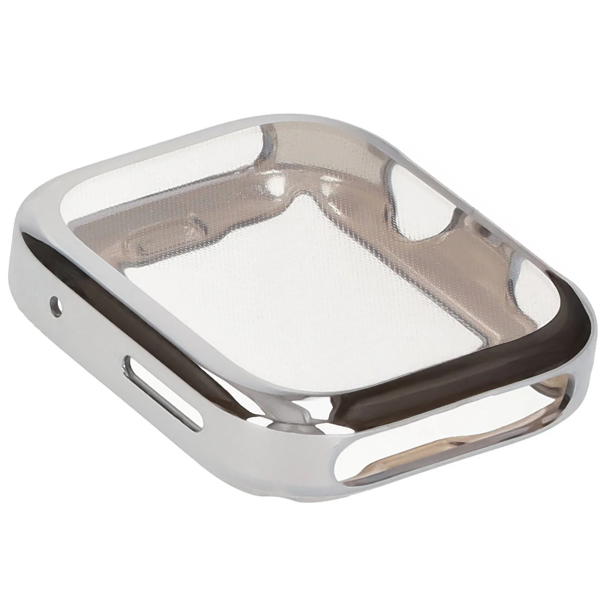 Schutzhülle für Huawei Watch Fit 4 Pro, Bizon Case Watch Felipe, Silbern - Image 5