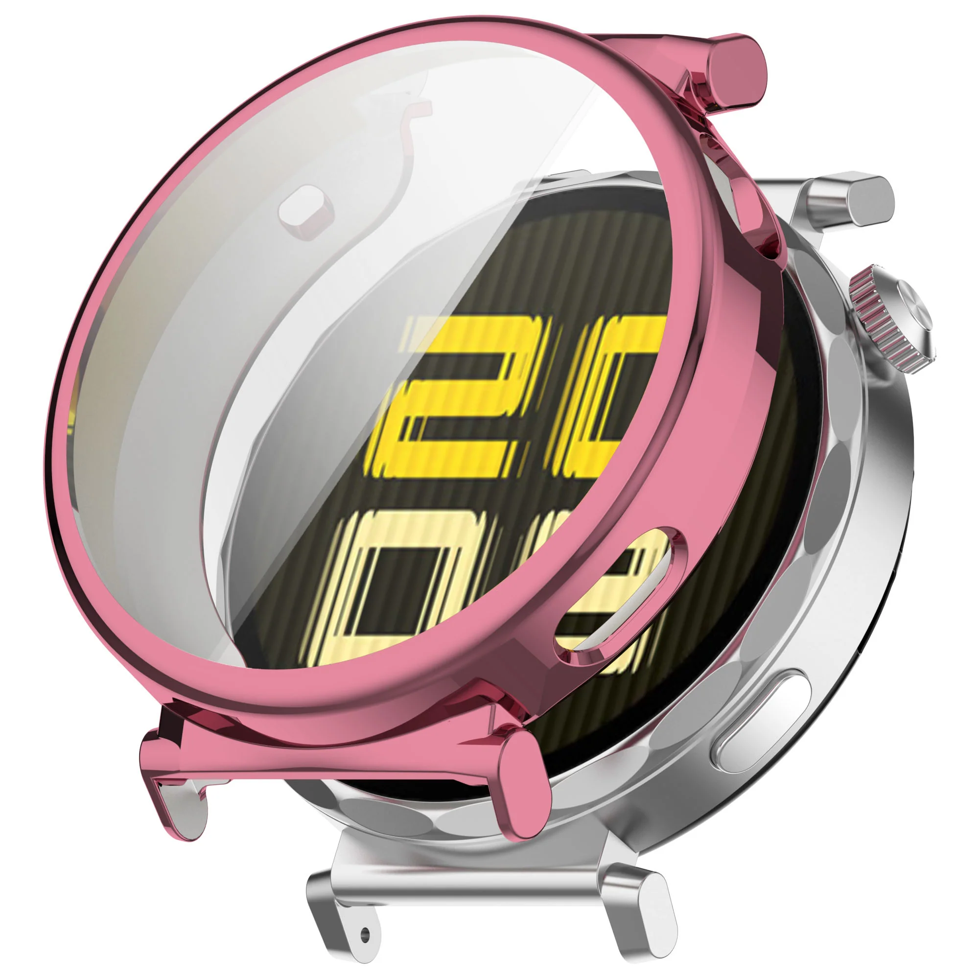 Schutzhülle für Huawei Watch GT 5 Pro 42 mm, Bizon Case Watch Felipe, Rosa - Image 7
