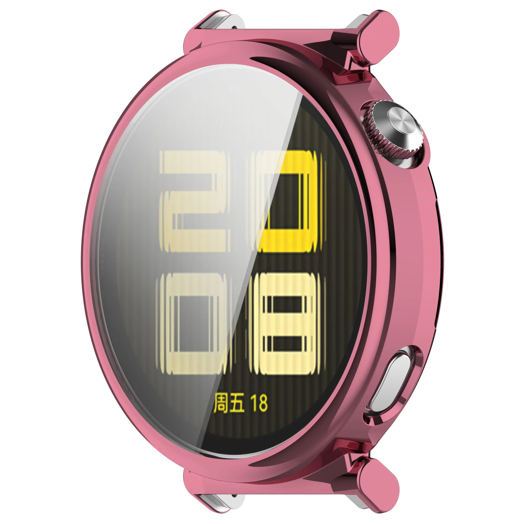 Schutzhülle für Huawei Watch GT 5 Pro 42 mm, Bizon Case Watch Felipe, Rosa - Image 8