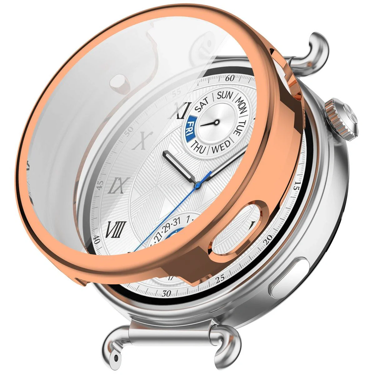 Schutzhülle für Huawei Watch GT6 41 mm, Bizon Case Watch Felipe, Roségold - Image 7