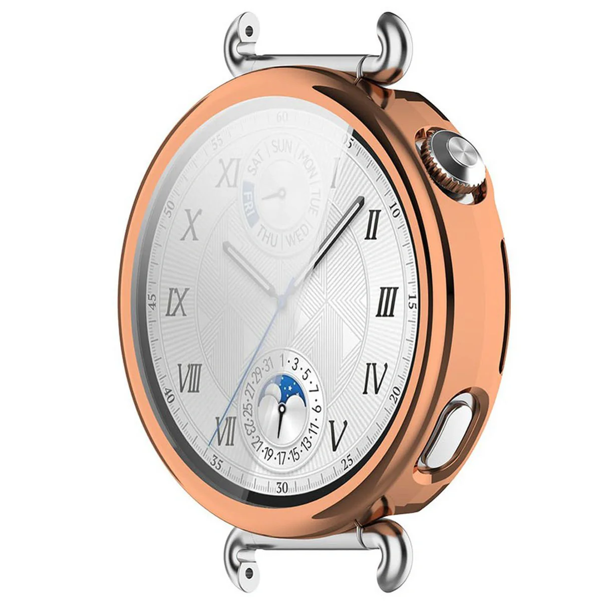 Schutzhülle für Huawei Watch GT6 41 mm, Bizon Case Watch Felipe, Roségold - Image 8