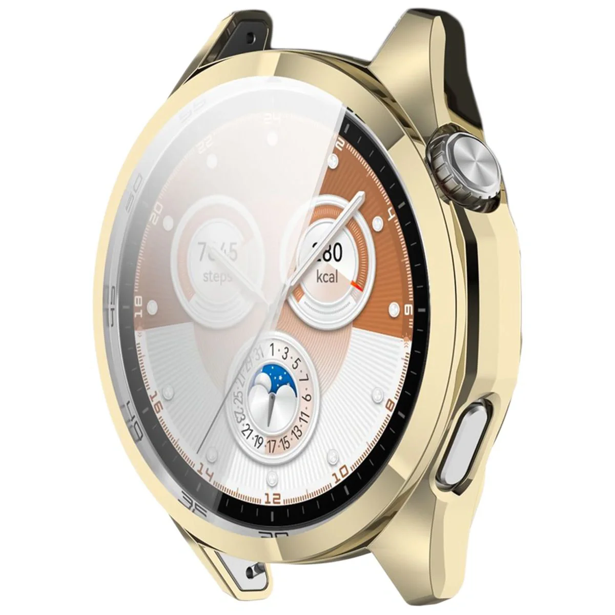 Schutzhülle für Huawei Watch GT6 46 mm, Bizon Case Watch Felipe, Golden - Image 8