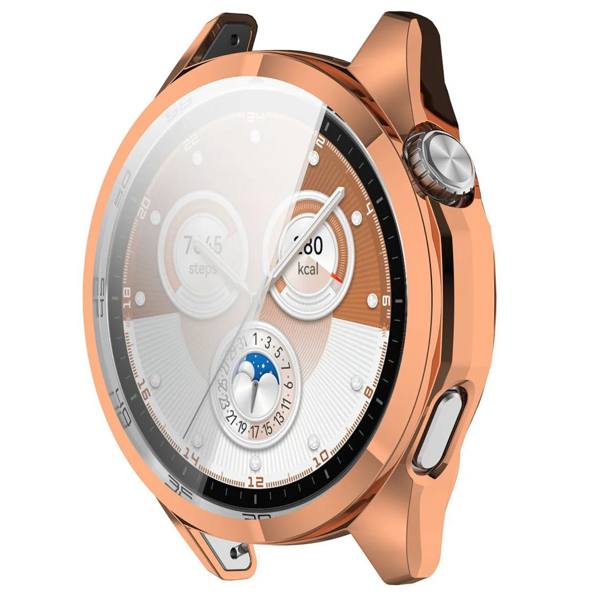 Schutzhülle für Huawei Watch GT6 46 mm, Bizon Case Watch Felipe, Rosegold - Image 8