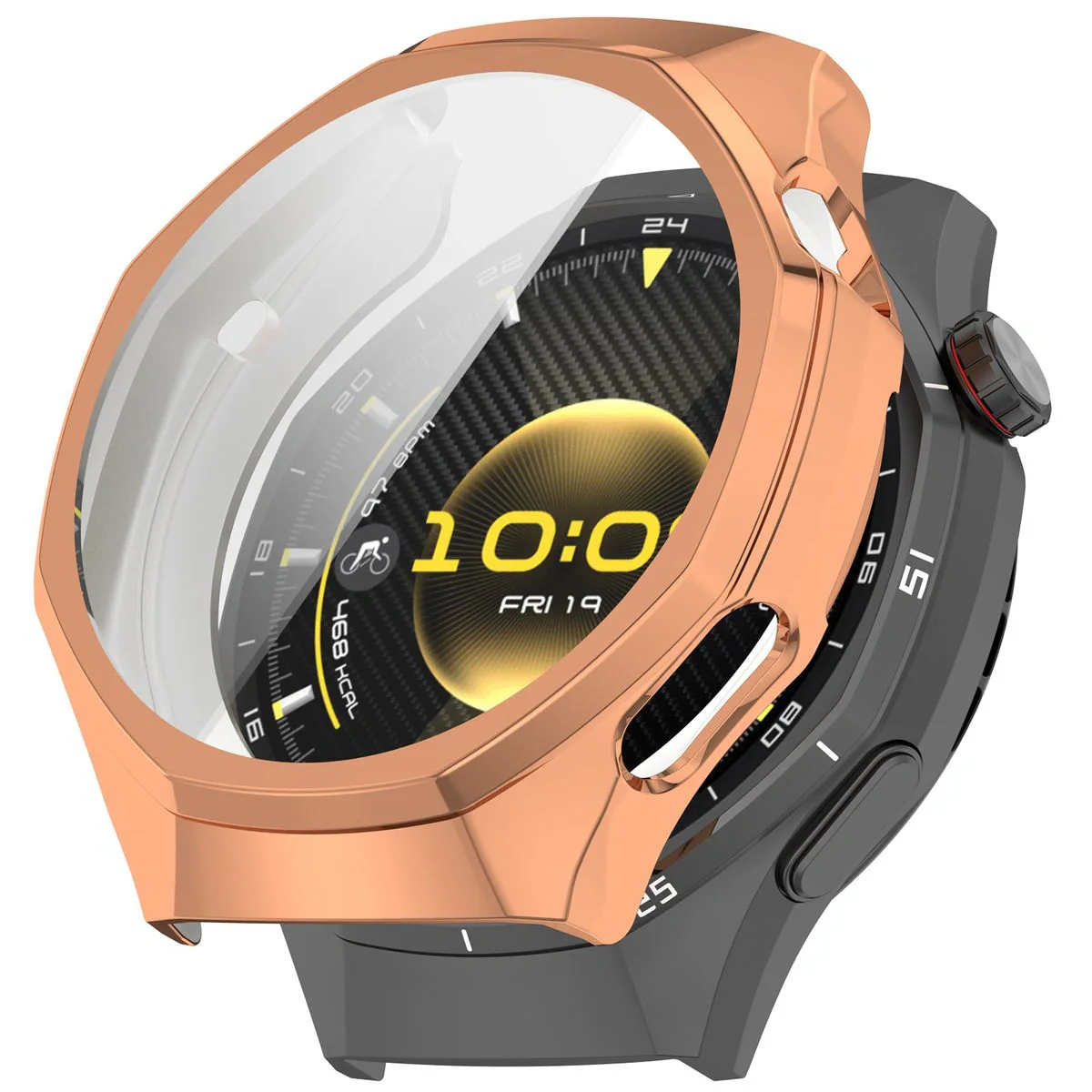 Schutzhülle für Huawei Watch GT6 Pro 46 mm, Bizon Case Watch Felipe, Rosegold - Image 7