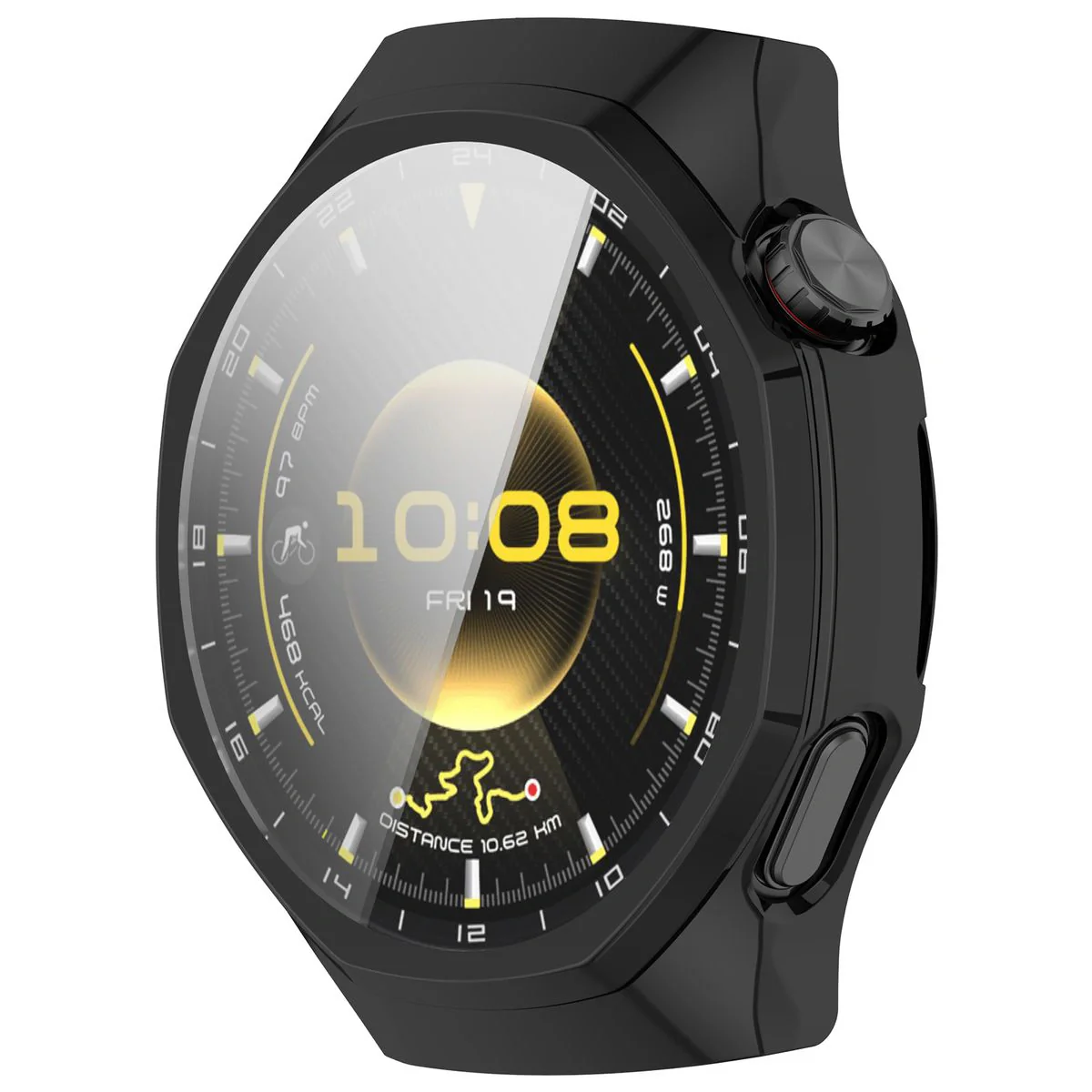 Schutzhülle für Huawei Watch GT6 Pro 46 mm, Bizon Case Watch Felipe, Schwarz - Image 8