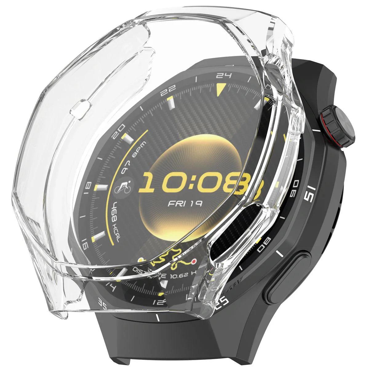 Schutzhülle für Huawei Watch GT6 Pro 46 mm, Bizon Case Watch Felipe, Transparent - Image 7