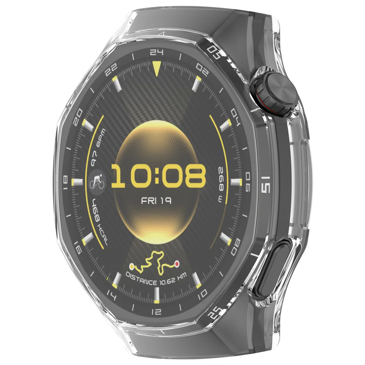Schutzhülle für Huawei Watch GT6 Pro 46 mm, Bizon Case Watch Felipe, Transparent - Image 8
