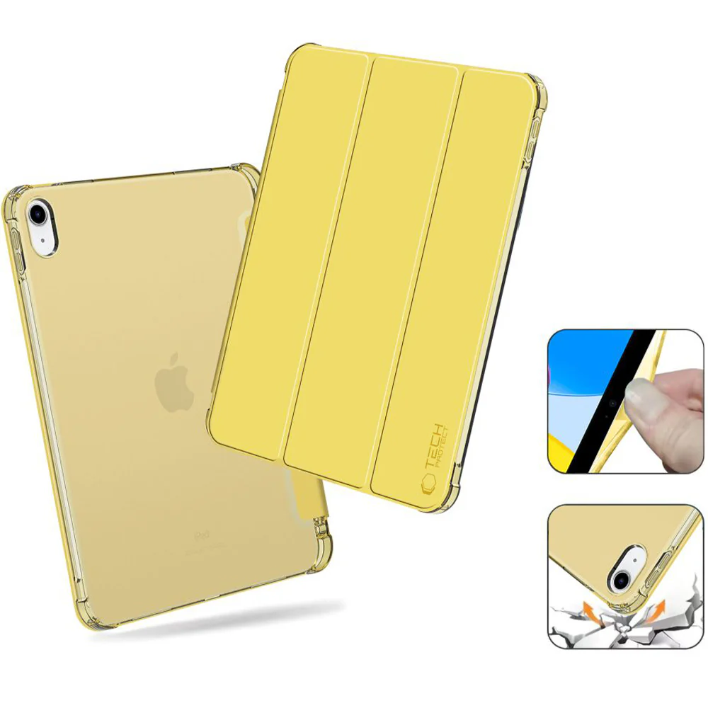Schutzhülle für iPad 11 / 10 gen. 2025 / 2022, Tech-Protect SC Pen Hybrid, Gelb - Image 3