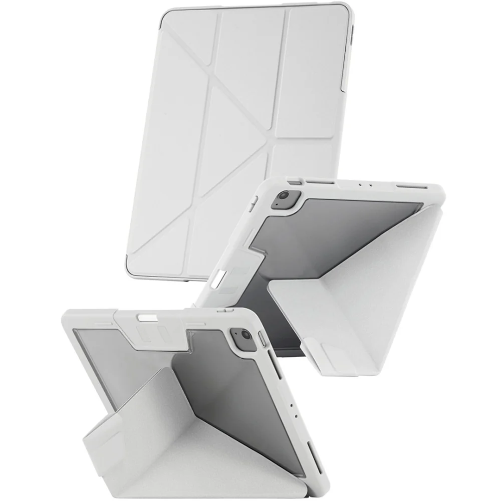 Schutzhülle für iPad Air 13" M4/M3/M2, CARE by PanzerGlass TPU Essential Case, Hellgrau-Transparent