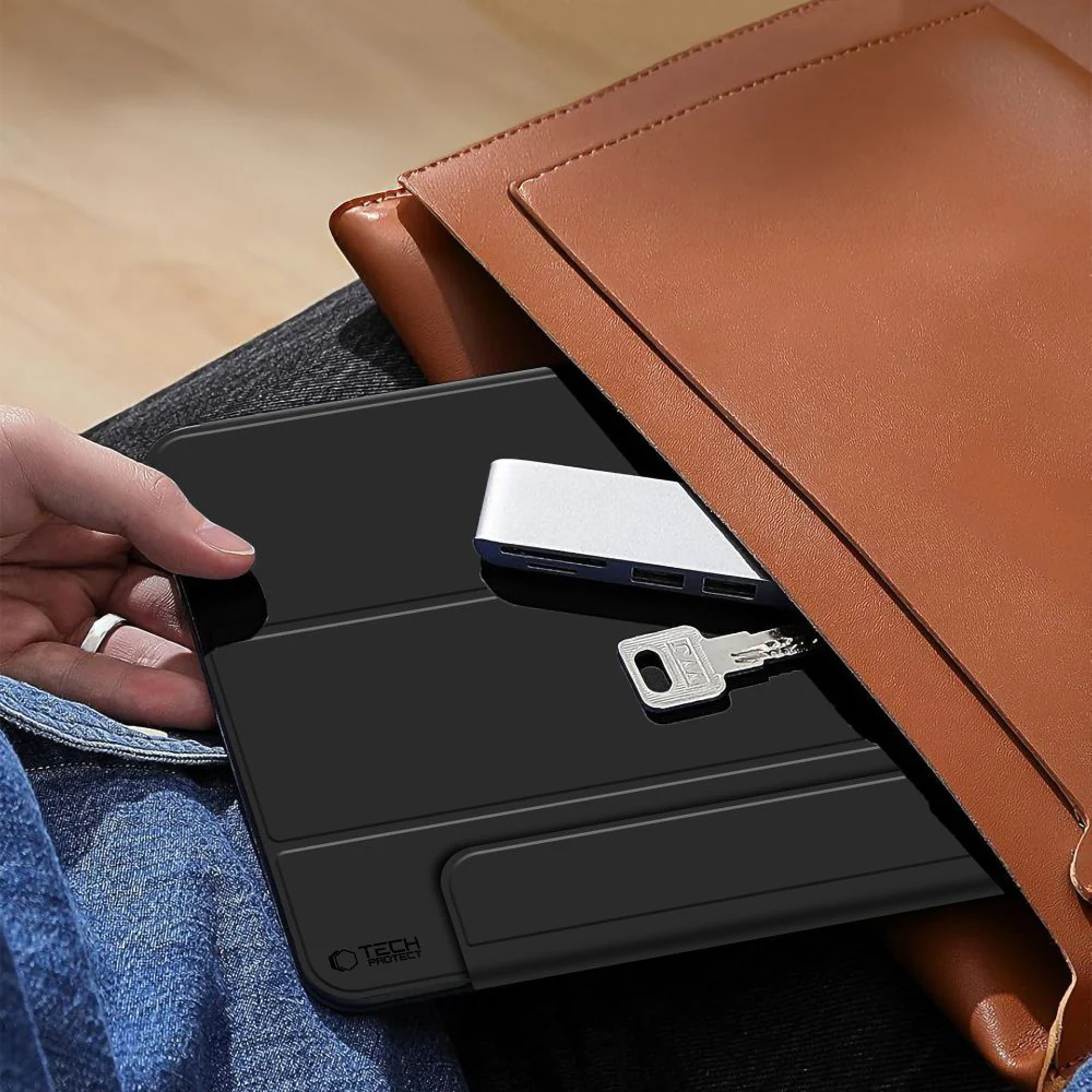Schutzhülle für iPad Air 13" M4/M3/M2, Tech Protect Smartcase Magnetic, Schwarz - Image 9