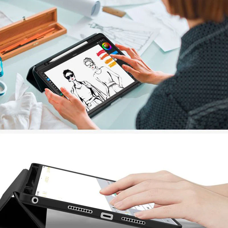 Schutzhülle für Lenovo Idea Tab 11.0, Tech-Protect SC Pen, Schwarz - Image 8