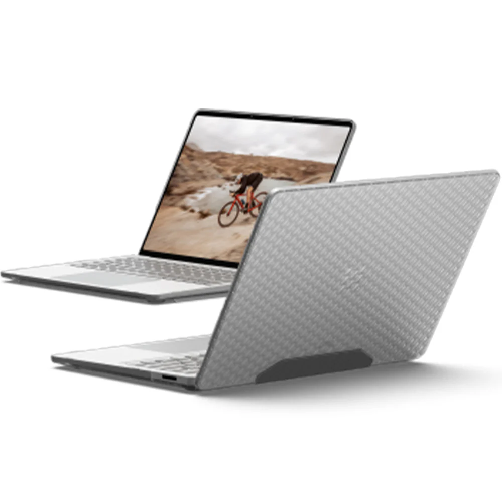 Schutzhülle für Microsoft Surface Laptop 7 13,8", Urban Armor Gear Essential Armor, Transparent-Grau - Image 4