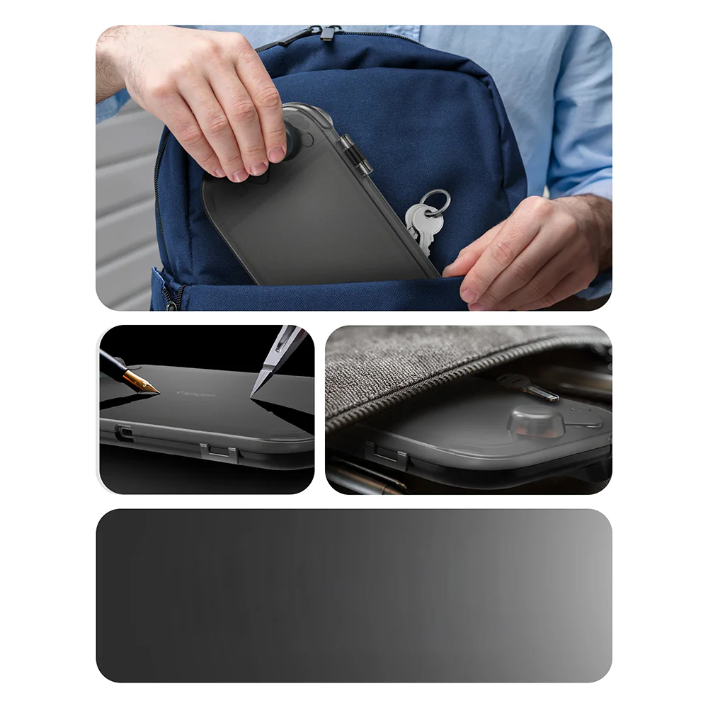 Schutzhülle für Nintendo Switch 2, Spigen Thin Fit 360, Schwarz Rauch - Image 10