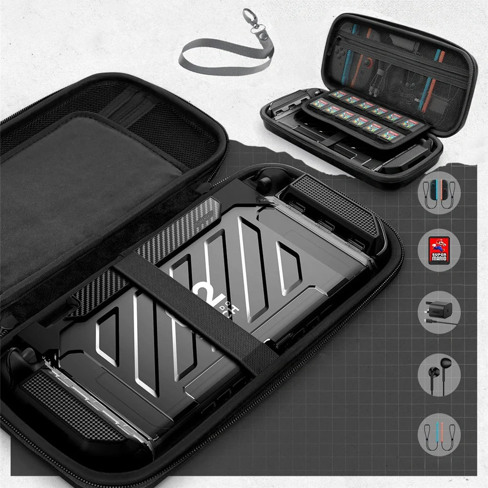 Schutzhülle für Nintendo Switch 2, Supcase Carrying Plus, Schwarz - Image 4