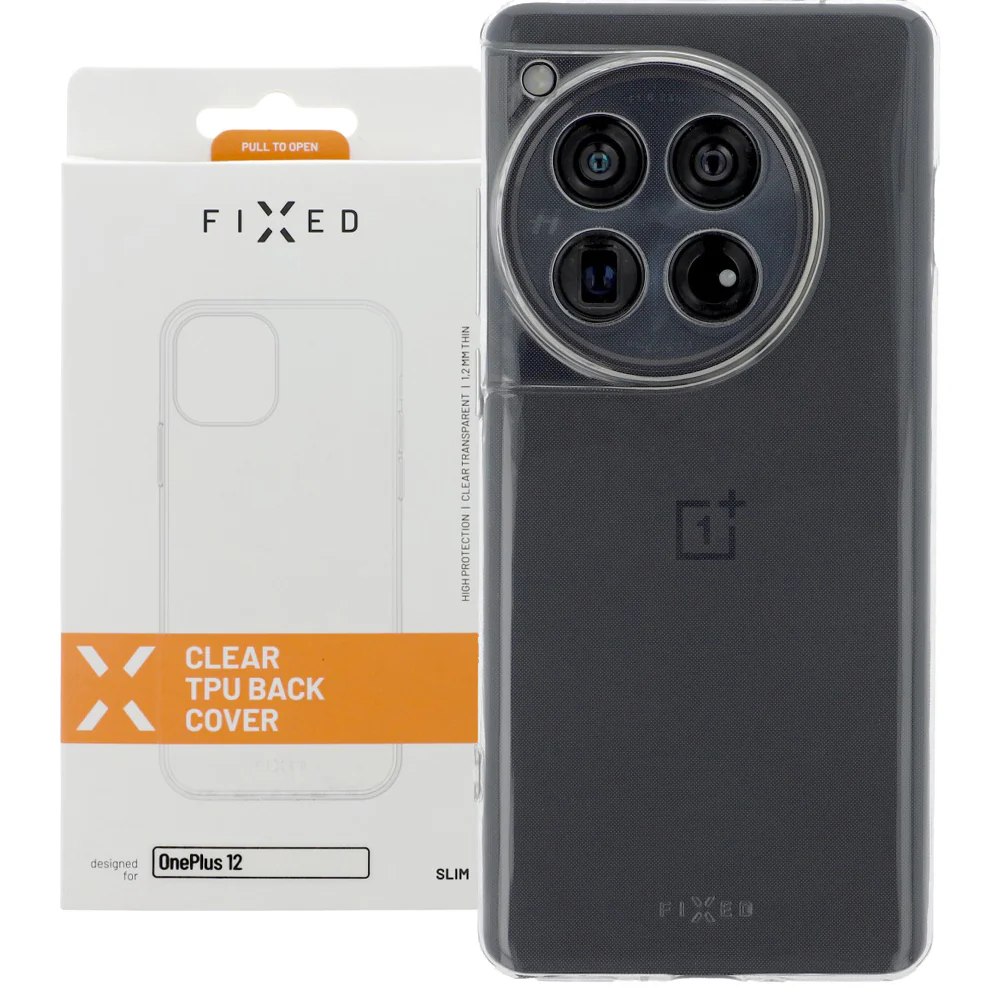 Schutzhülle für OnePlus 12, Fixed TPU Gel, Transparent - Image 4