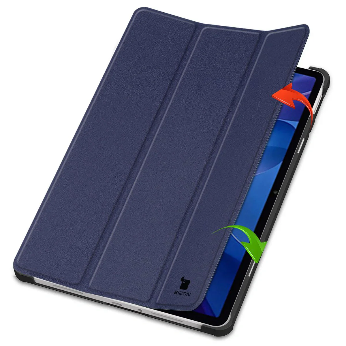 Schutzhülle für Xiaomi Redmi Pad 2, Bizon Case Tab Croc, Dunkelblau - Image 6