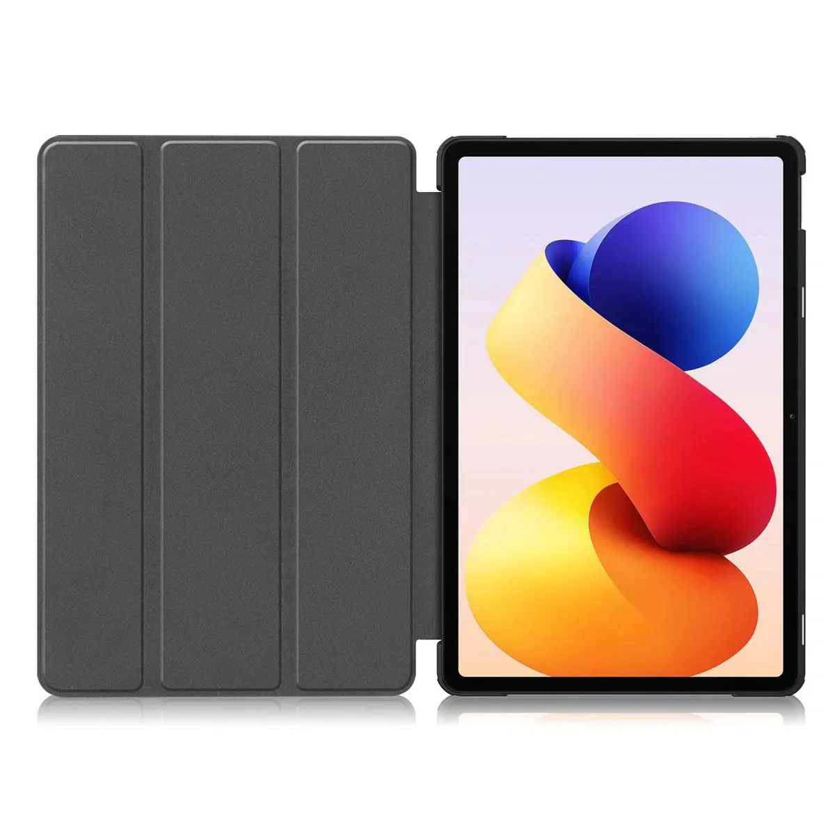 Schutzhülle für Xiaomi POCO Pad M1 / Redmi Pad 2 Pro, Bizon Case Tab Croc, Grau - Image 7