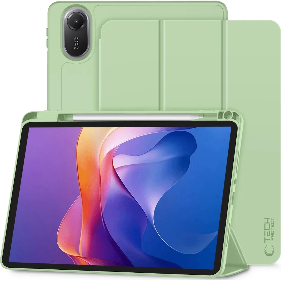 Schutzhülle für Xiaomi Redmi Pad 2, Tech-Protect SC Pen, Grün
