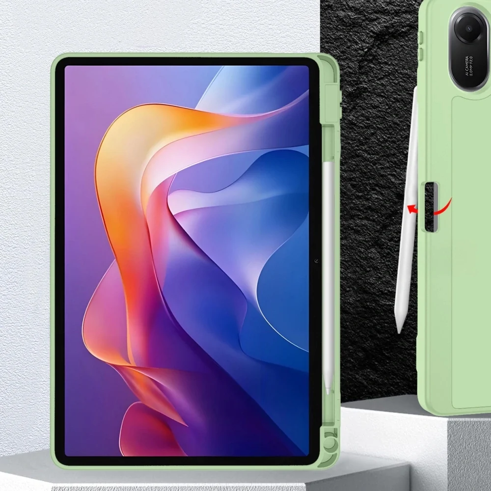 Schutzhülle für Xiaomi Redmi Pad 2, Tech-Protect SC Pen, Grün - Image 11