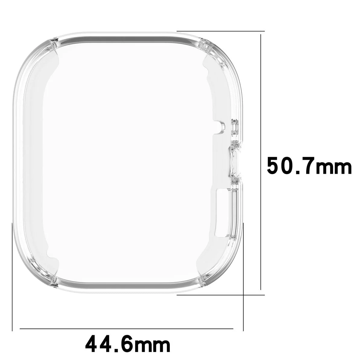 Schutzhülle für Xiaomi Redmi Watch 5, Bizon Case Watch Felipe, Transparent - Image 2