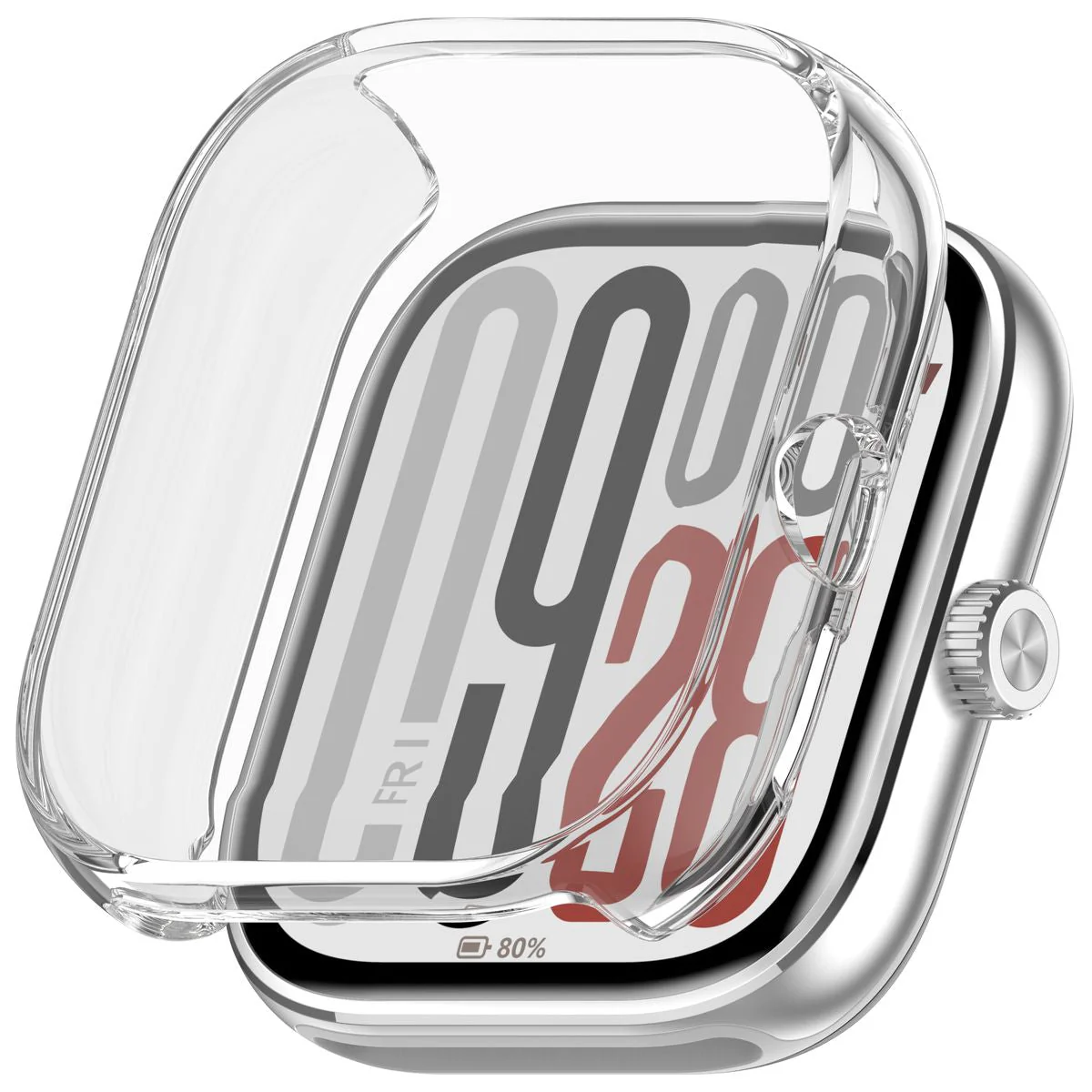 Schutzhülle für Xiaomi Redmi Watch 5, Bizon Case Watch Felipe, Transparent - Image 7