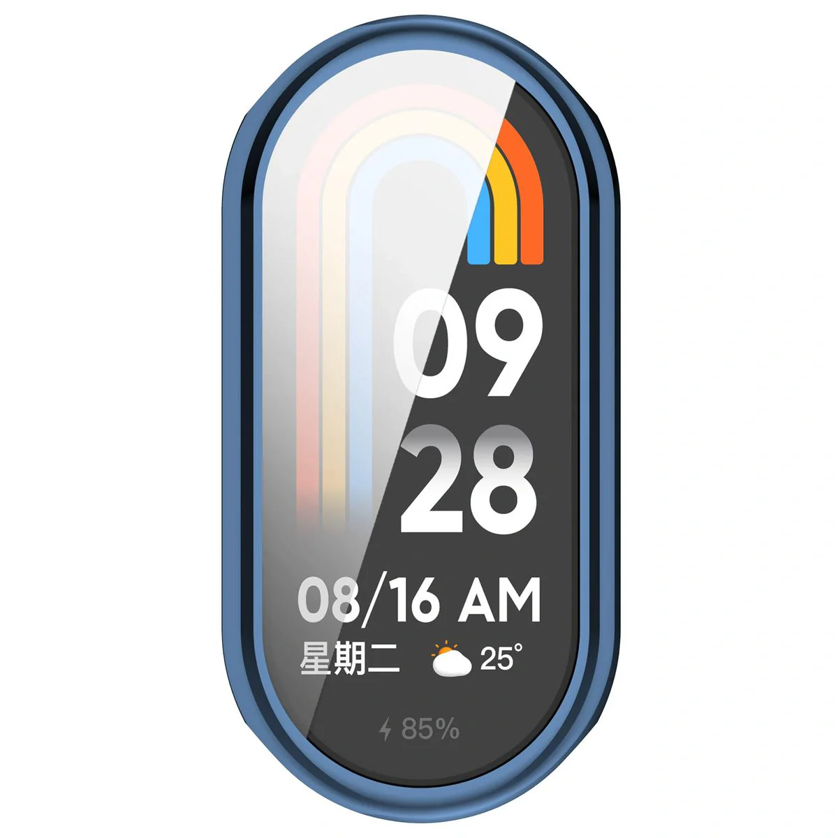Schutzhülle für Xiaomi Smart Band 10, Bizon Case Watch Felipe, Blau - Image 6