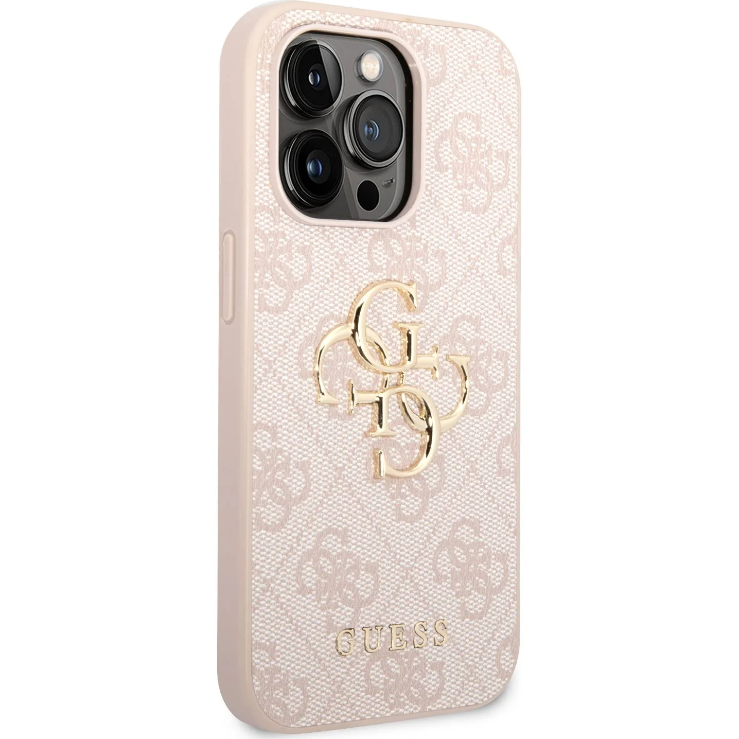 Schutzhülle Guess 4G Big Metal Logo für Apple iPhone 15 Pro, Rosa - Image 5