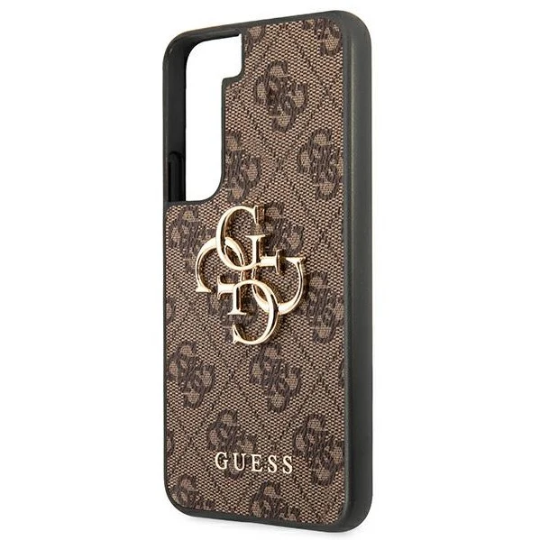 Schutzhülle Guess 4G Big Metal Logo für Galaxy S22, Braun - Image 6