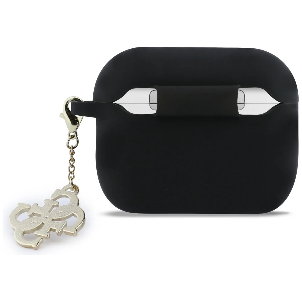 Schutzhülle Guess Silicone 4G Charm Case für AirPods Pro 3, Schwarz - Image 2