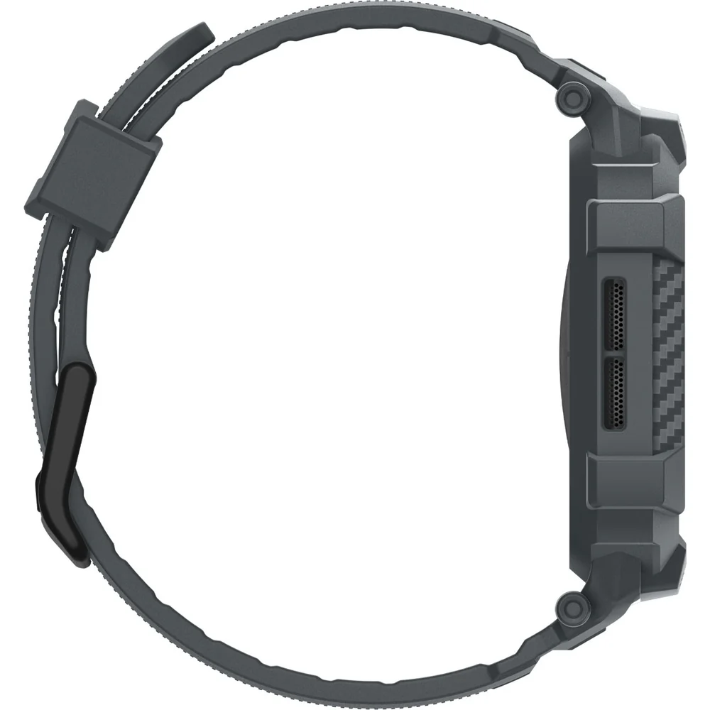 Schutzhülle mit Armband für Apple Watch 11 / 10 46 mm, Spigen Rugged Armor Pro 2, Grau - Image 11