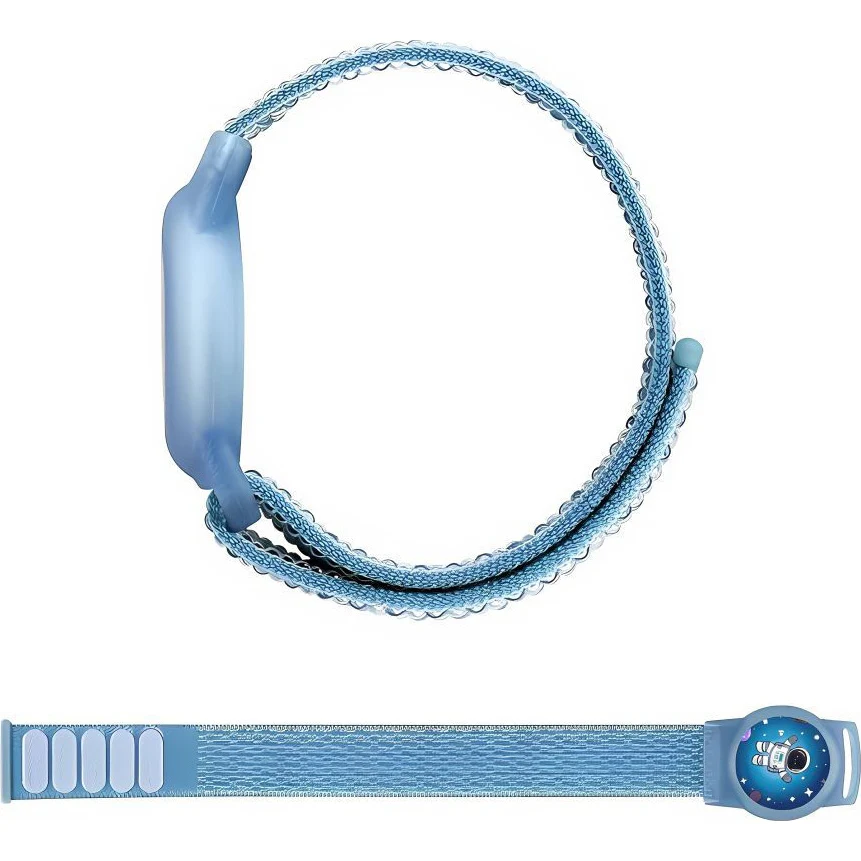 Schutzhülle mit Armband für Kinder, Tech-Protect für Apple AirTag 1/2, Blau - Image 3