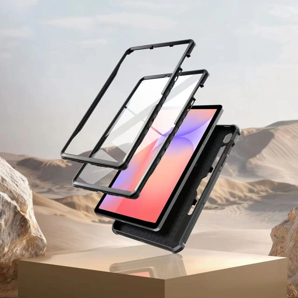 Schutzhülle mit Bildschirmschutz Tech-Protect Kevlar Pro für Galaxy Tab S10 FE / S10 Lite / S9, Schwarz - Image 4
