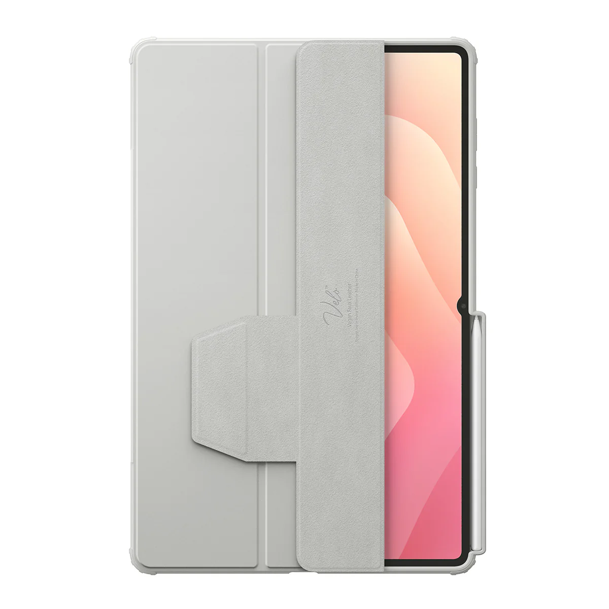 Schutzhülle mit Deckel für Galaxy Tab S11 Ultra, Spigen Air Skin Pro, Grau-Transparent - Image 6
