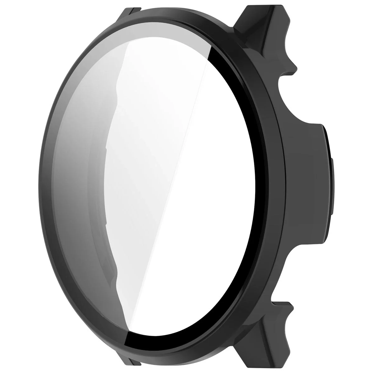Schutzhülle mit Glas für Garmin Venu 4 41 mm, Bizon Case Watch Adamo, Schwarz - Image 3