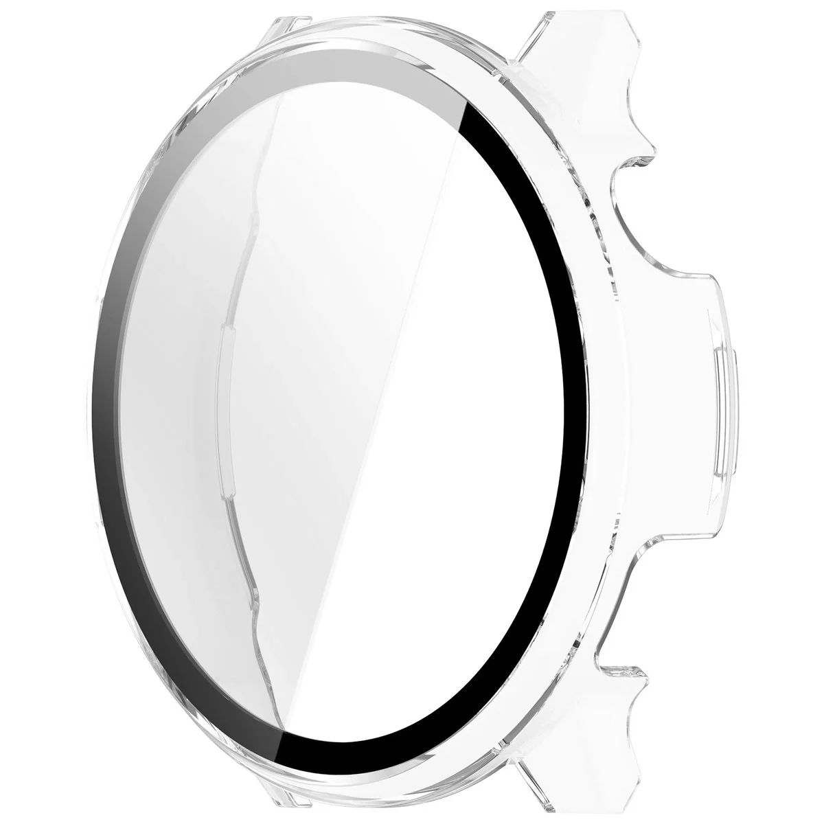 Schutzhülle mit Glas für Garmin Venu 4 45 mm, Bizon Case Watch Adamo, Transparent - Image 3