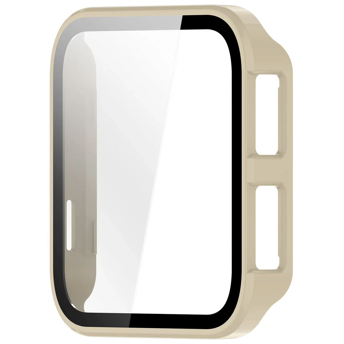 Schutzhülle mit Glas für Garmin Venu X1, Bizon Case Watch Adamo, Beige - Image 3