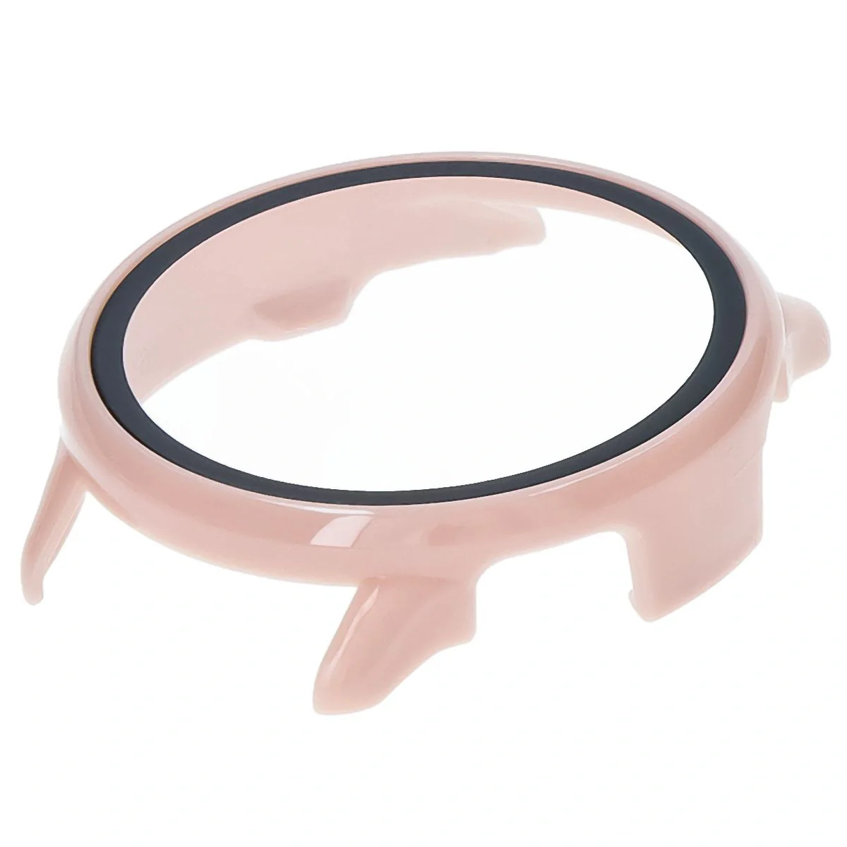 Schutzhülle mit Glas für Garmin Vivoactive 6, Bizon Case+Glass Watch, Rosa - Image 6
