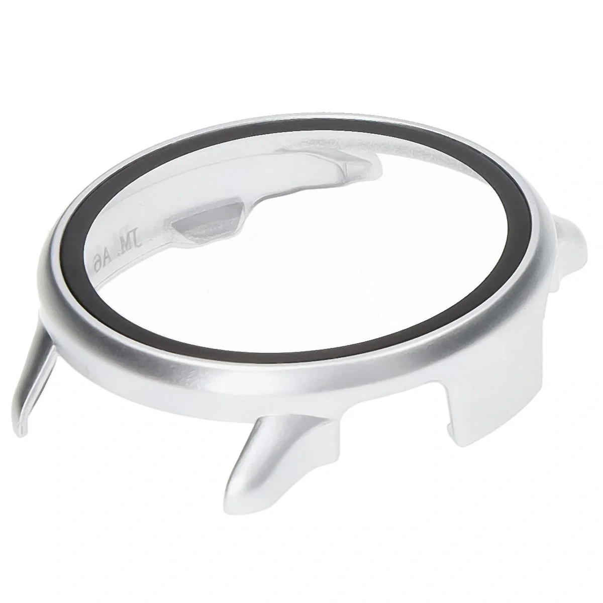 Schutzhülle mit Glas für Garmin Vivoactive 6, Bizon Case Watch Adamo, satiniertes Silbern - Image 6