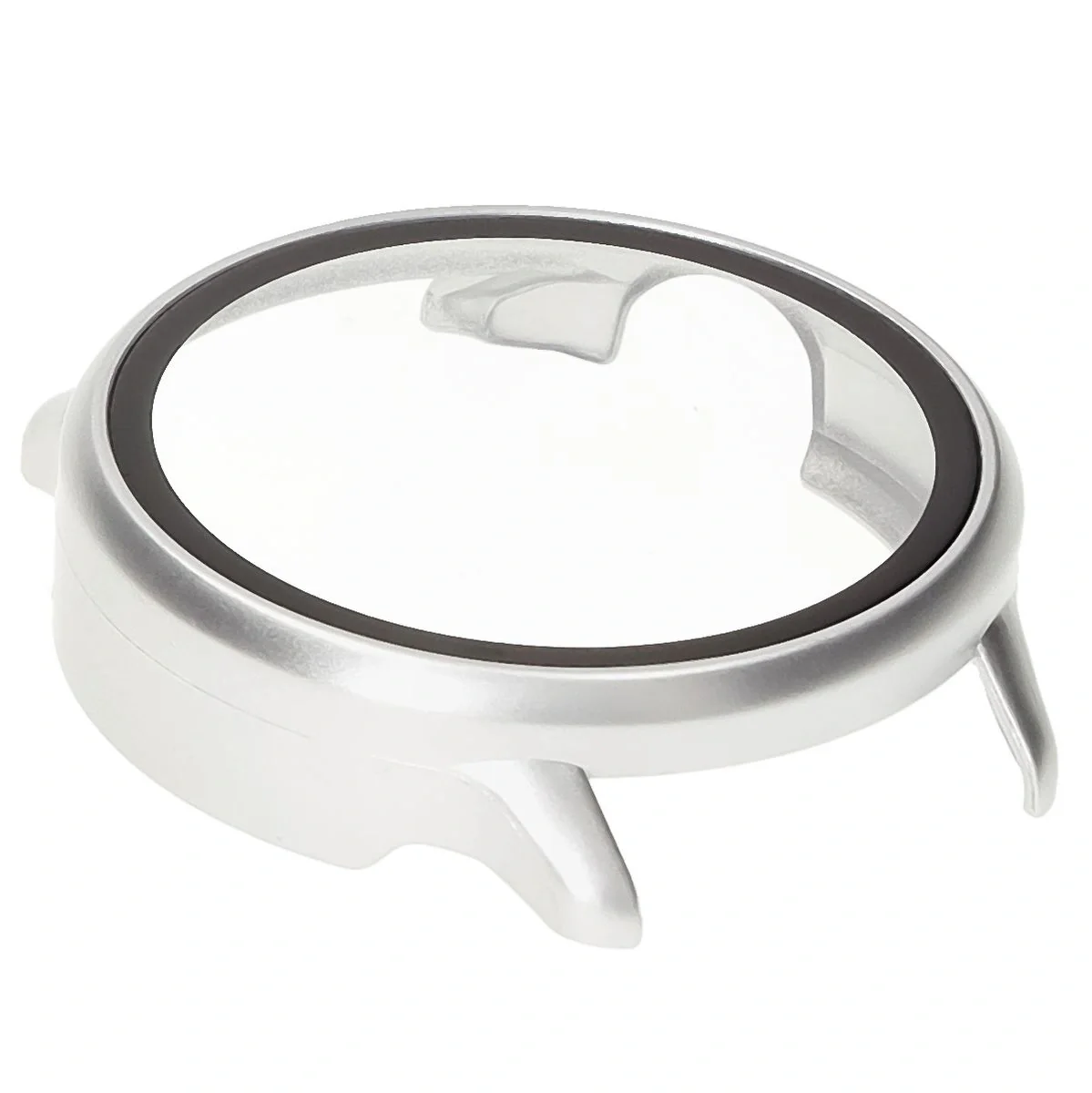 Schutzhülle mit Glas für Garmin Vivoactive 6, Bizon Case Watch Adamo, satiniertes Silbern - Image 7
