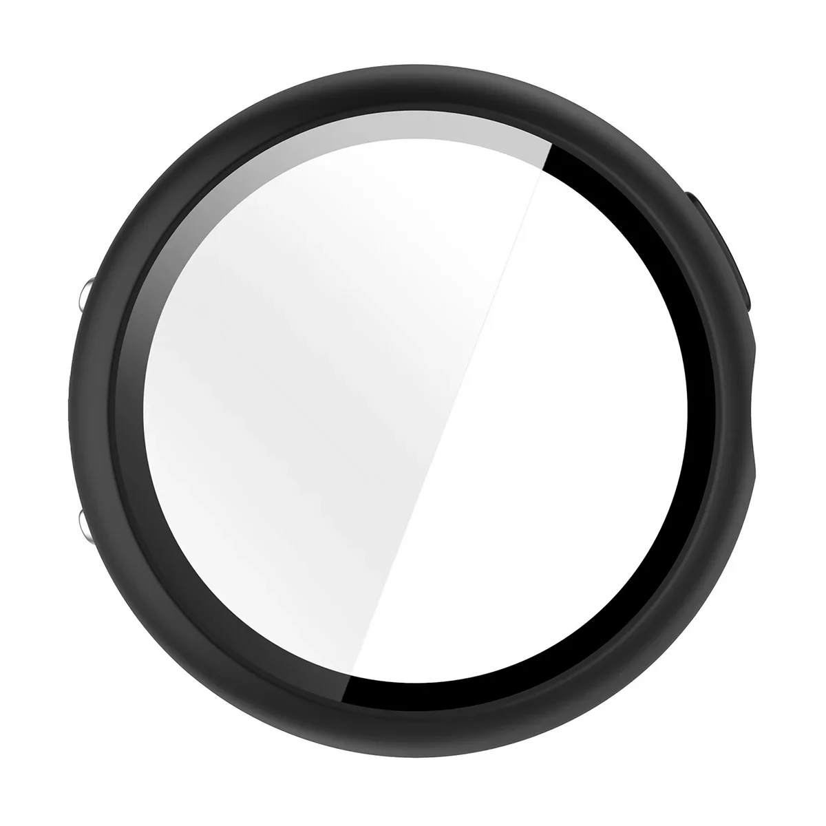Schutzhülle mit Glas für Google Pixel Watch 4 41 mm, Bizon Case Watch Adamo, Matte Schwarz - Image 8