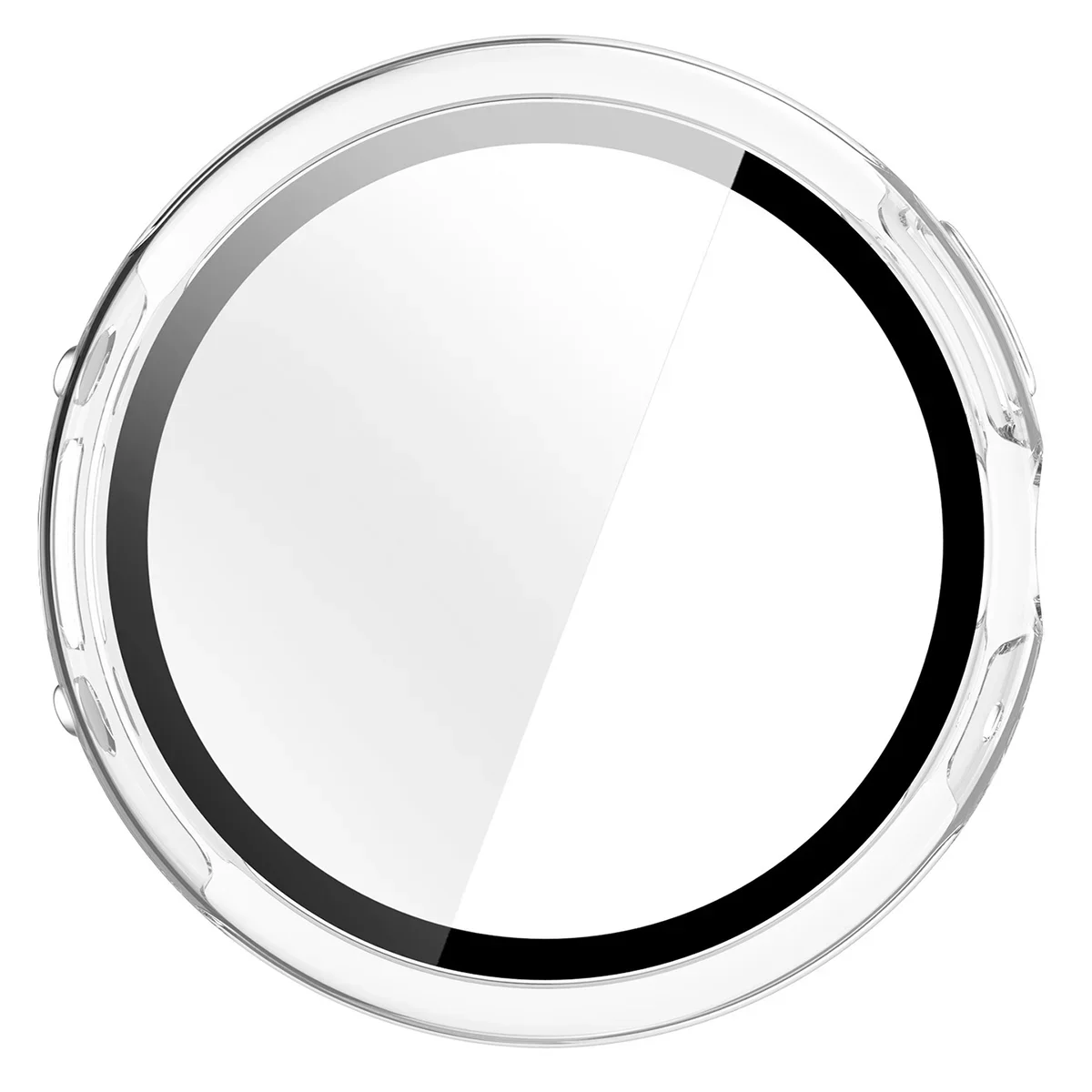 Schutzhülle mit Glas für Google Pixel Watch 4 41 mm, Bizon Case Watch Adamo, Transparent - Image 8