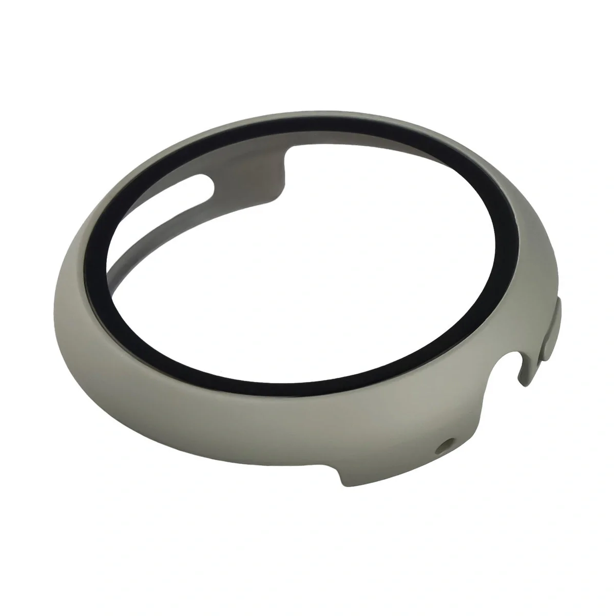 Schutzhülle mit Glas für Google Pixel Watch 4 45 mm, Bizon Case Watch Adamo, mattes Grau - Image 6