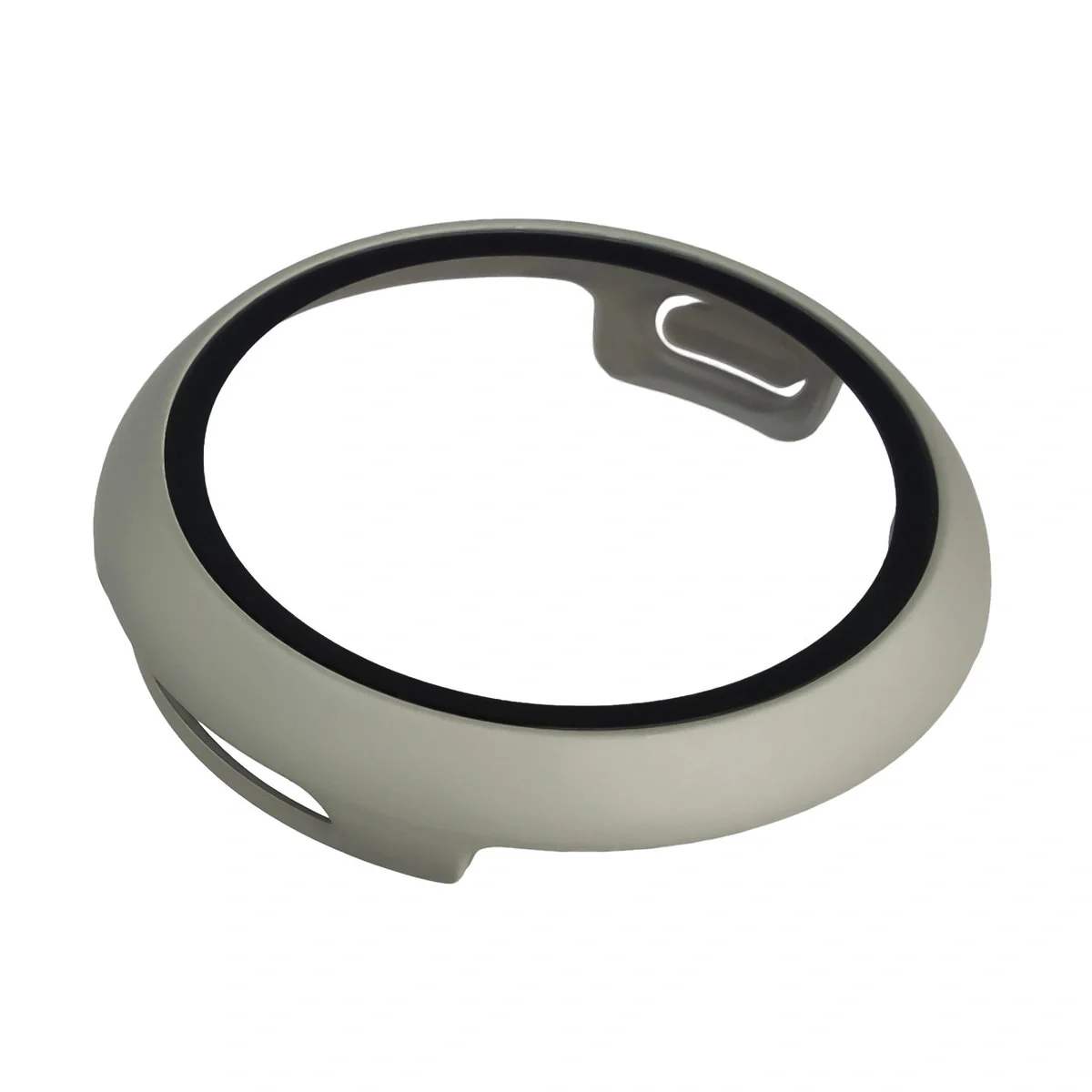 Schutzhülle mit Glas für Google Pixel Watch 4 45 mm, Bizon Case Watch Adamo, mattes Grau - Image 7
