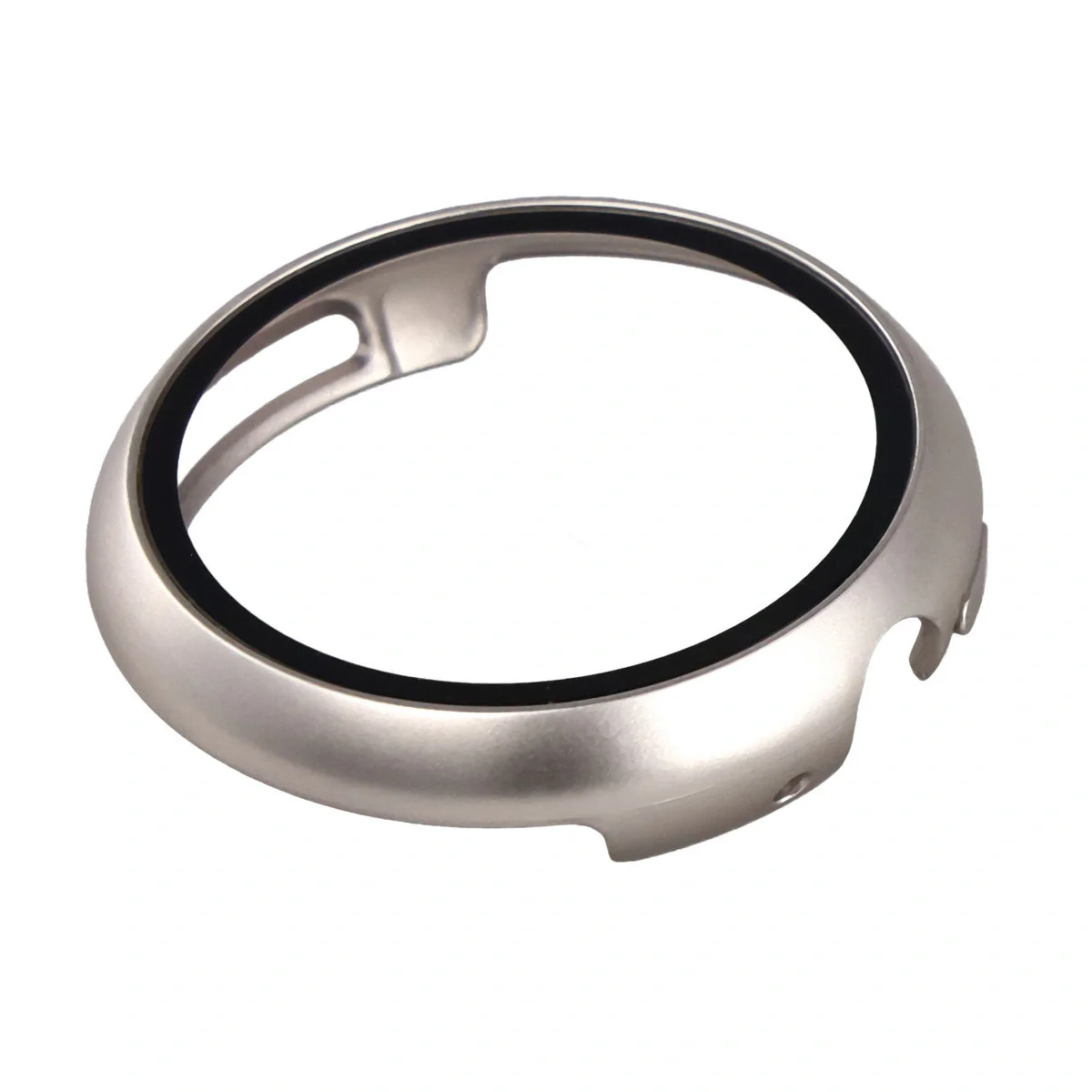 Schutzhülle mit Glas für Google Pixel Watch 4 45 mm, Bizon Case Watch Adamo, satiniertes Champagner - Image 6