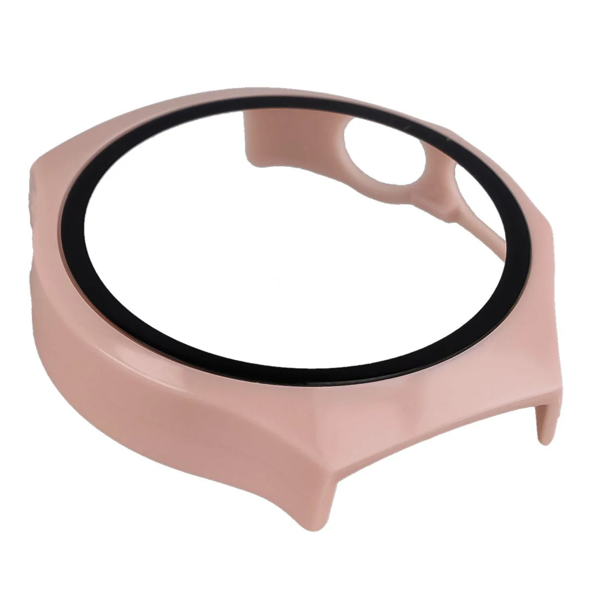 Schutzhülle mit Glas für Huawei Watch 5 42 mm, Bizon Case Watch Adamo, Rosa - Image 7